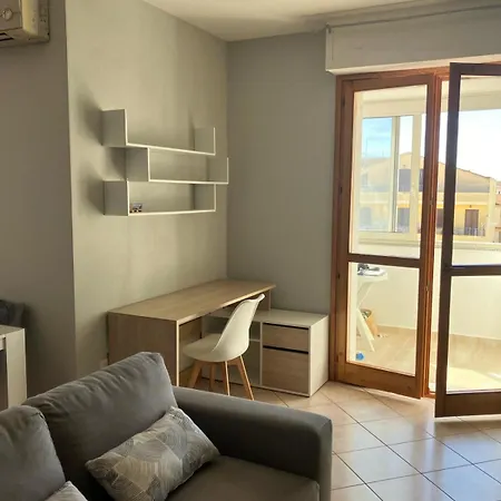 Lägenhet Family Terrace With Sea View Alghero